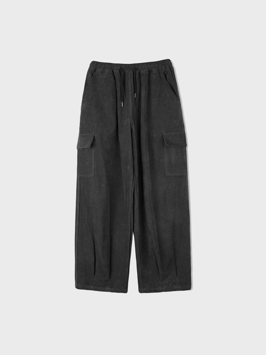 [ゆるいおすすめ] Rery cargo jogger banding pants (3color)