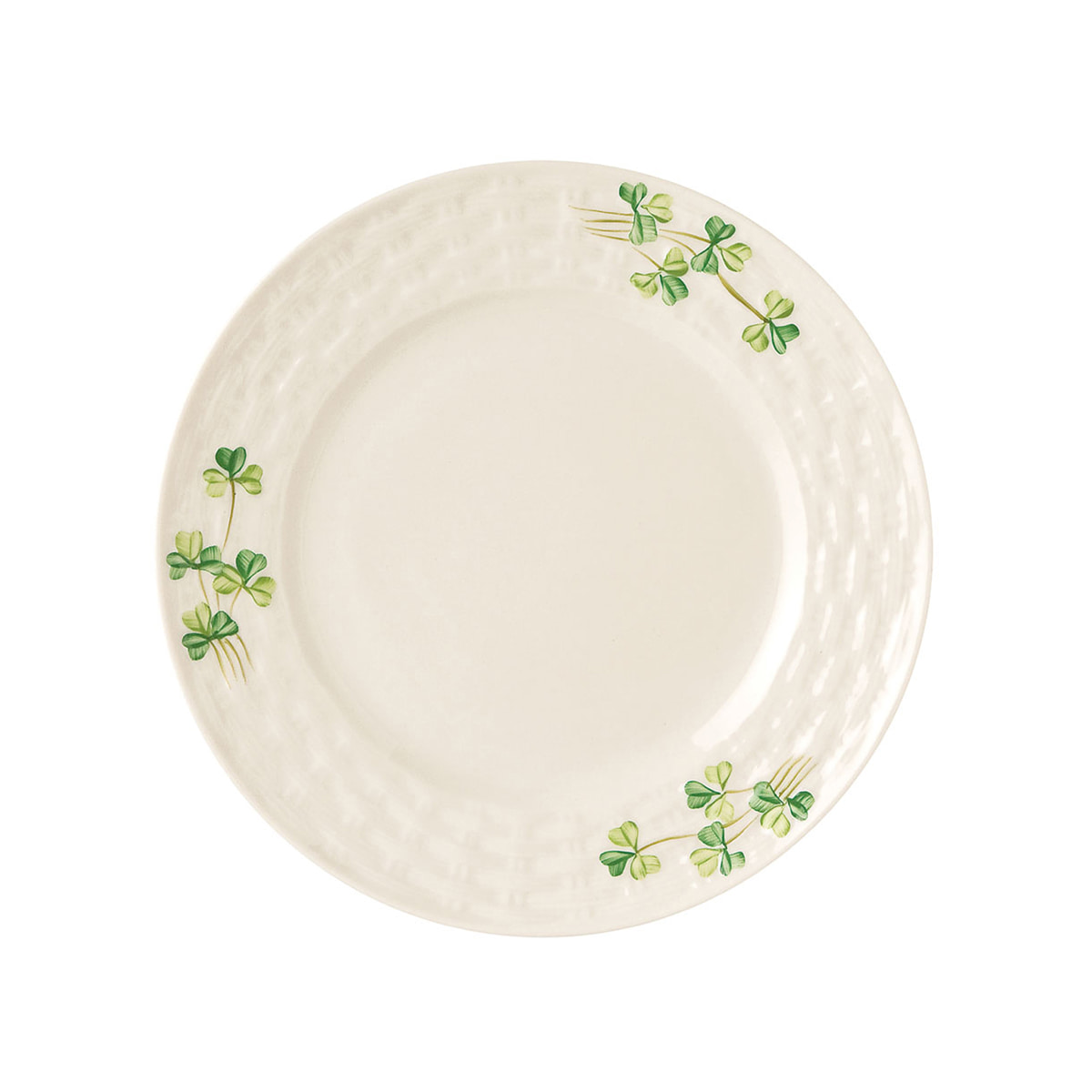 [Belleek] Shamrock Side Plate