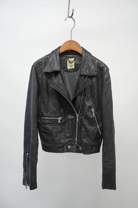 JANE MARPLE DANS LE SALON - lambs leather jacket