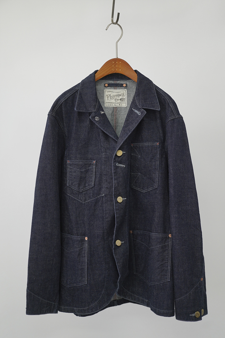 PHERROW&#039;S - lot 555 denim chore coat