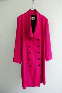 vintage CHLOE - pure silk coat