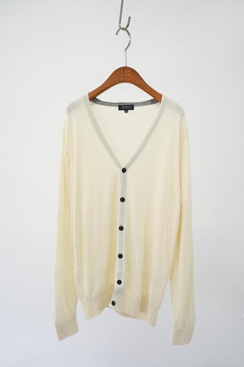 BARNEYS NEWYORK - pure wool knit cardigan