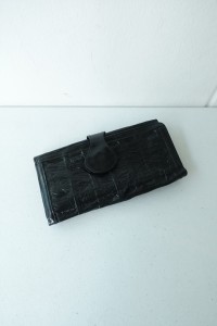 eel skin wallet