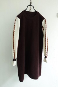 vintage wool knit onepiece