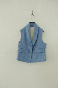 AMERICANA - linen &amp; cotton vest