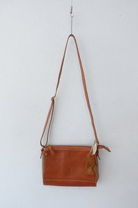 FES - cow leather &amp; canvas bag