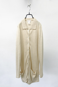 AGNES B made in france - linen &amp; silk knit cardigan