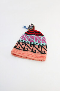 hand made knit beanie