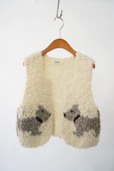 NOVARA - lambs fur vest