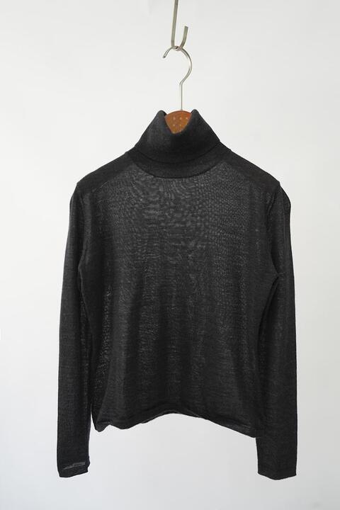 HIROKO KOSHINO PRET A PORTE - pure wool knit top