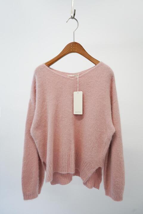 QUALITE - angora wool knit cardigan