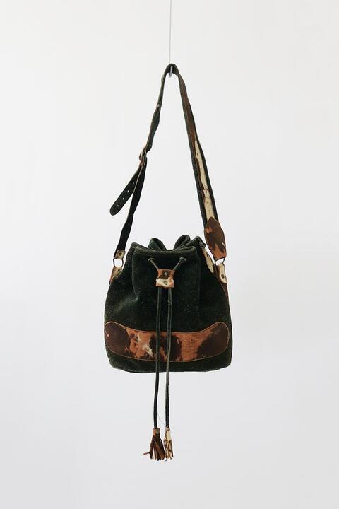 hand made nubuck leather bag