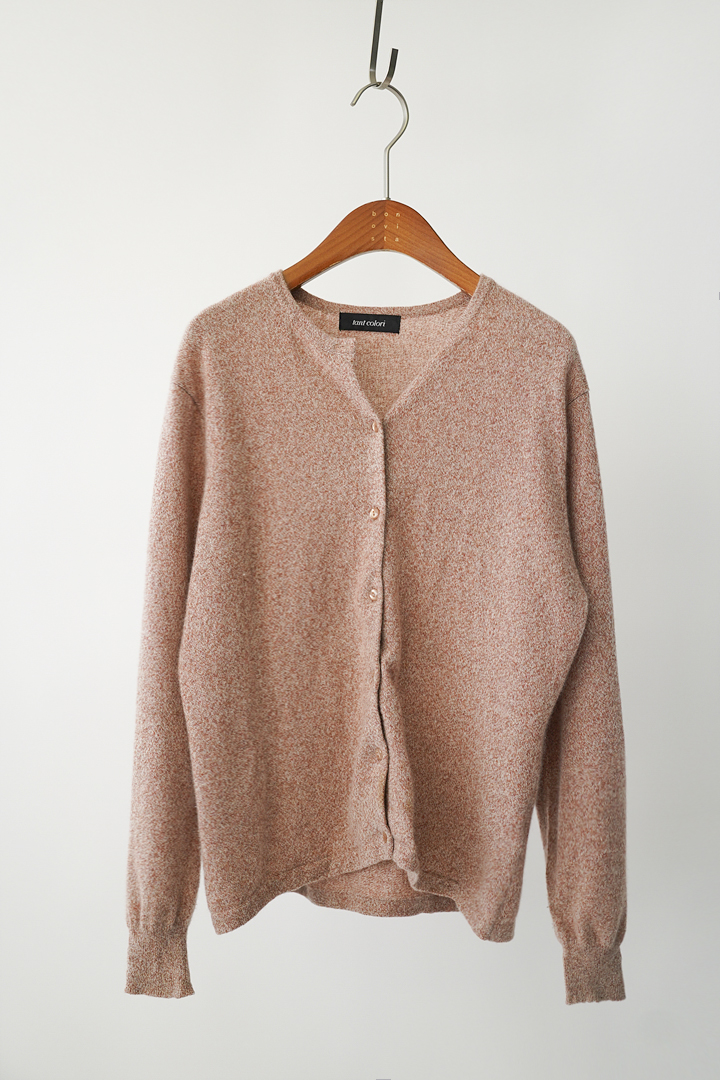 TANT COLORI - pure cashmere knit cardigan