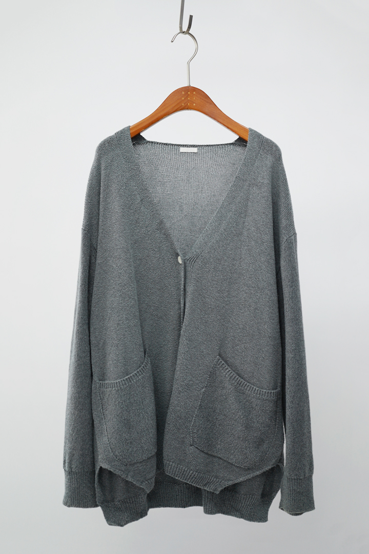 COMM.ARCH. - linen &amp; cotton cardigan