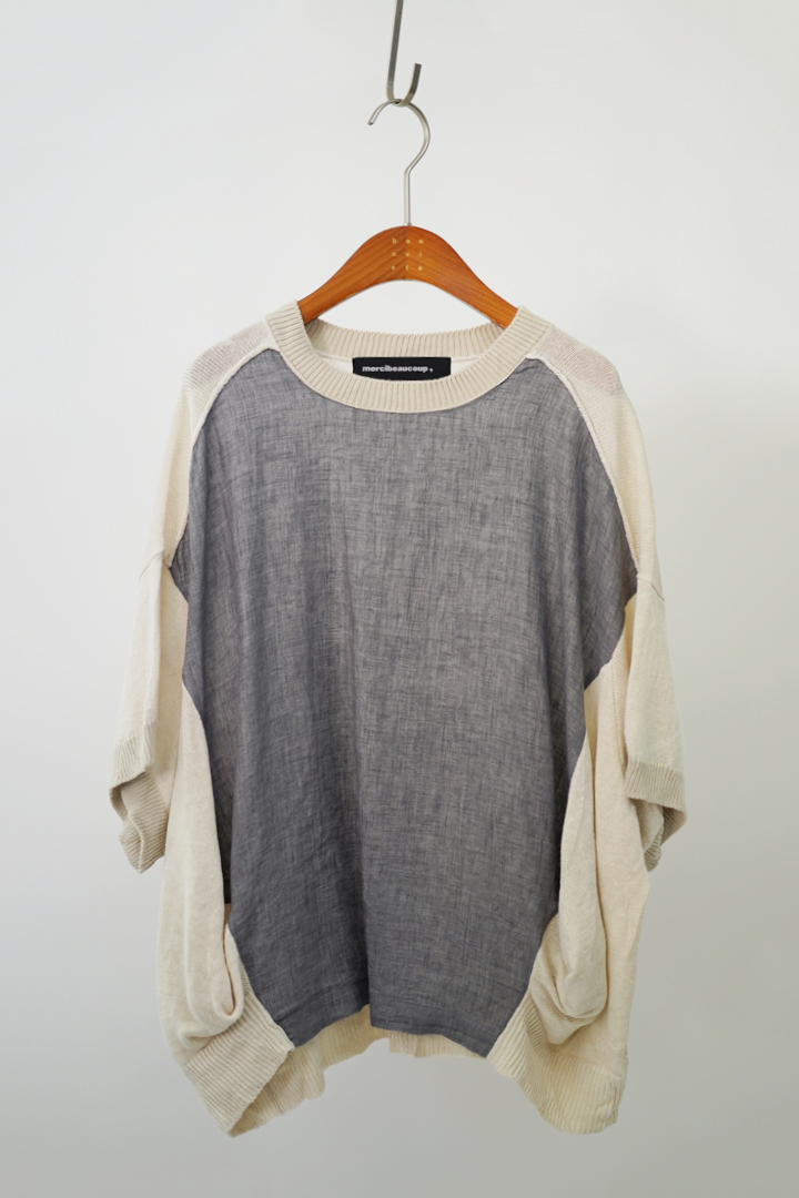 MERCIBEAUCOUP, - pure linen top