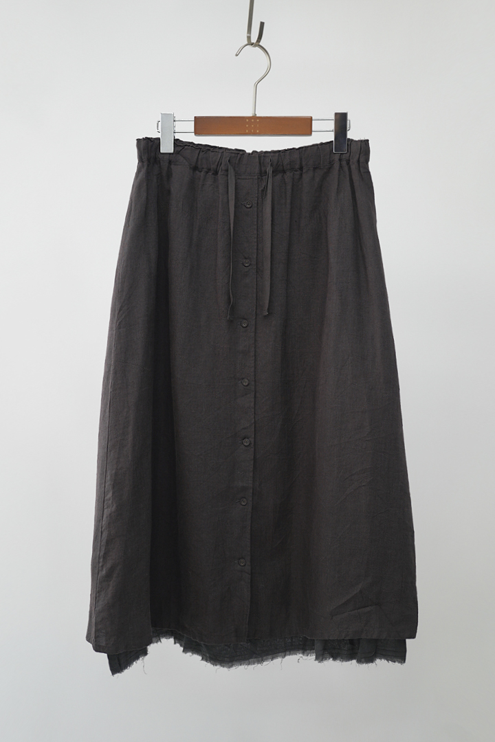 SM2 - pure linen skirt (30)