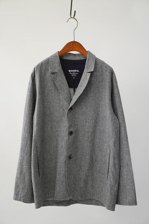 QUADRO - linen blended jacket