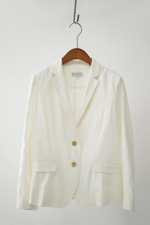 BARNEYS NEWYORK - linen blend jacket
