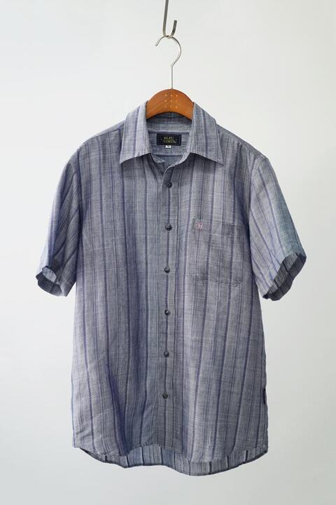 BLEU NIMES - japan traditional linen fabric shirts