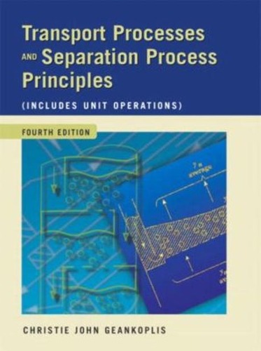 Transport Processes and Unit Operations, 4/E (외국도서)  / 9780131013674