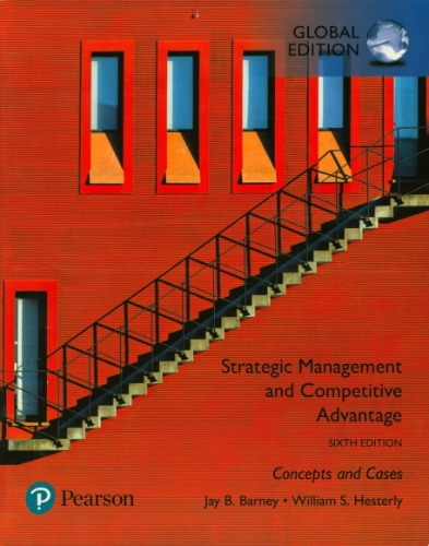 Strategic Management and Competitive Advantage: Concepts and Cases (외국도서) ( 번역본 제목 : 전략경영과 경쟁우위) / 9781292258041