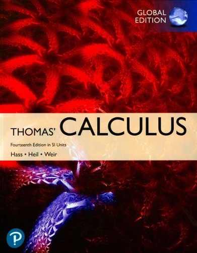 Thomas&#039; Calculus, 14/E(Paperback)(외국도서)(번역본 제목 :  THOMAS 미분적분학  14판) / 9781292253220