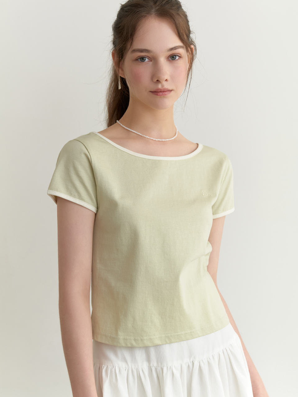 Lovey lip t-shirt (mint)