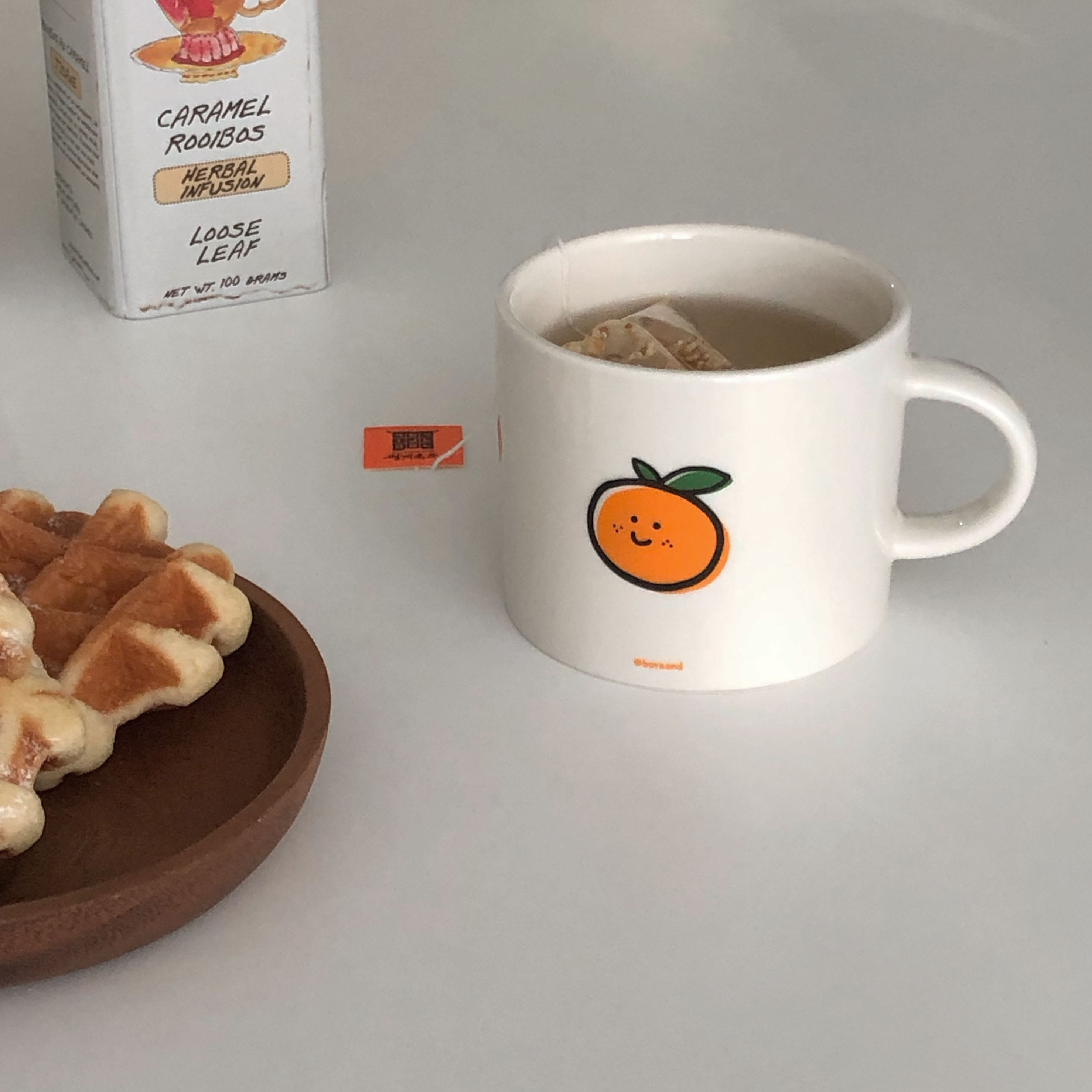 Tangerine mug cup (단종)