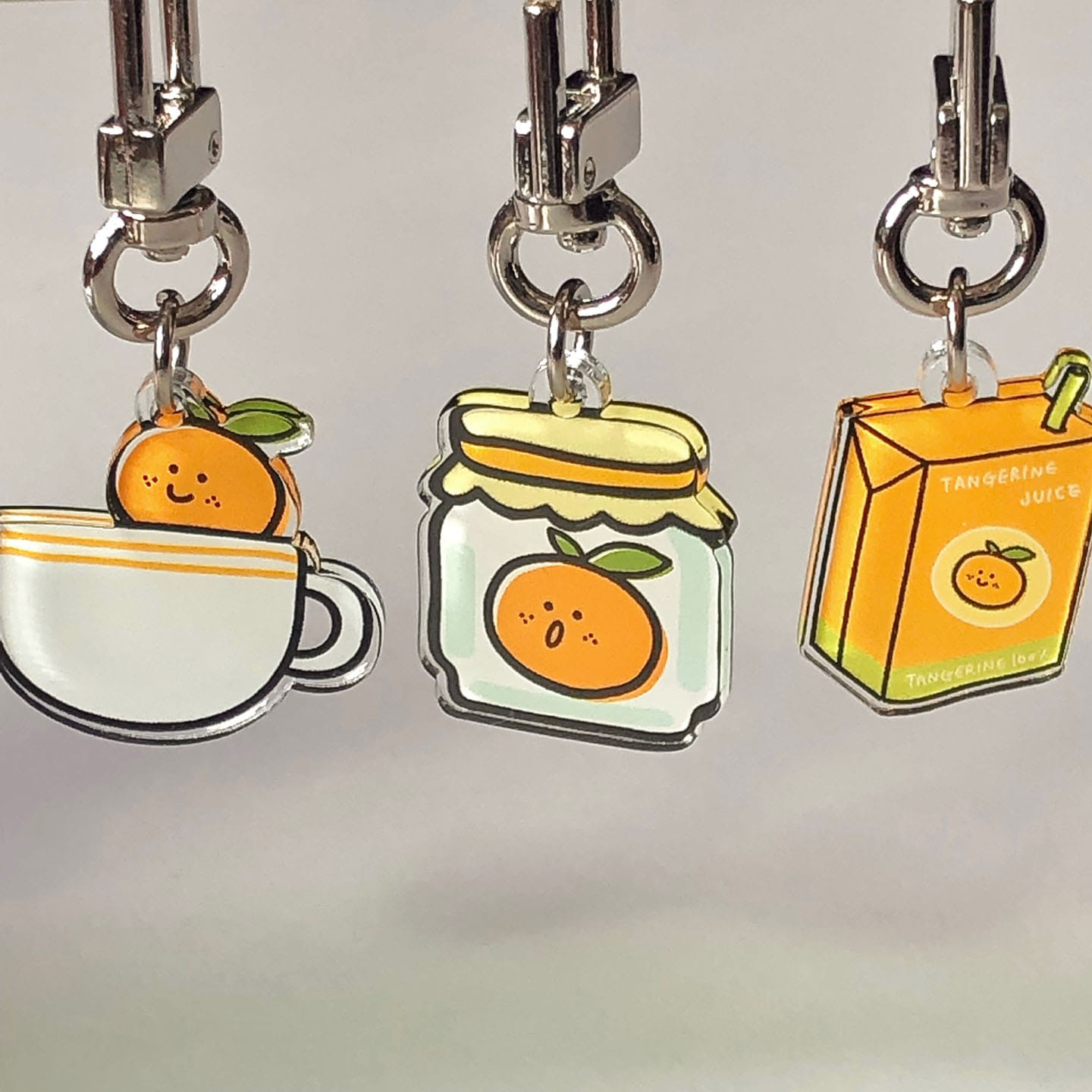 Tangerine key ring 3type (아크릴)