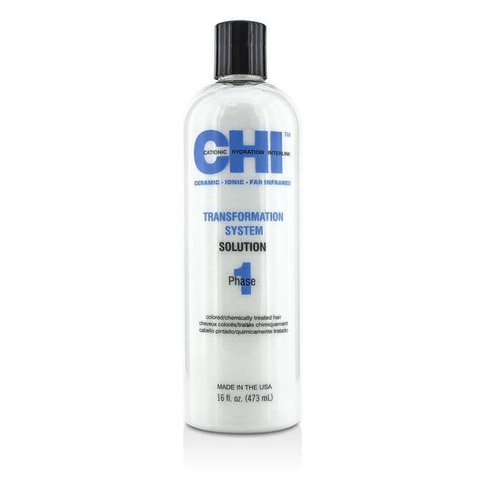 CHI 트랜스포메이션 시스템 Phase 1 Solution Formula B For Colored Chemically Treated Hair  473ml