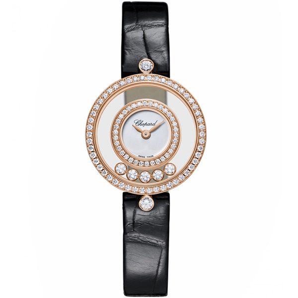 [추가비용없음] 쇼파드 Chopard 해피 다이아몬드 아이콘 시계 203957-5201