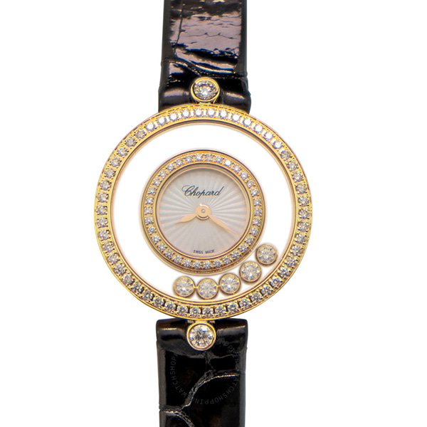 [추가비용없음] 쇼파드 Chopard 해피 다이아몬드 아이콘 시계 203957-5214