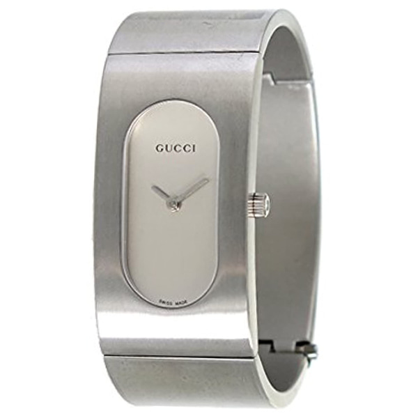[추가비용없음] 구찌 GUCCI GQ2405P Bangle Style Quartz Watch Silver
