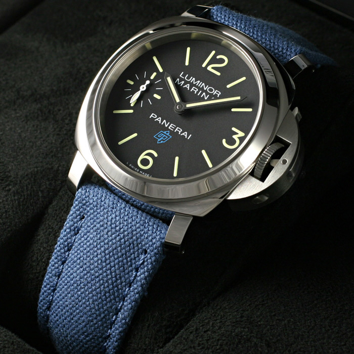 [추가비용없음] 파네라이 PANERAI PAM00777 Luminor Marina Black Dial Watch