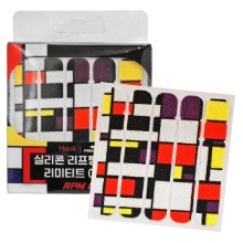 훅 RPM UP 실리콘 프리컷 테잎 1.3cm (60pcs) / No.2 몬드리안