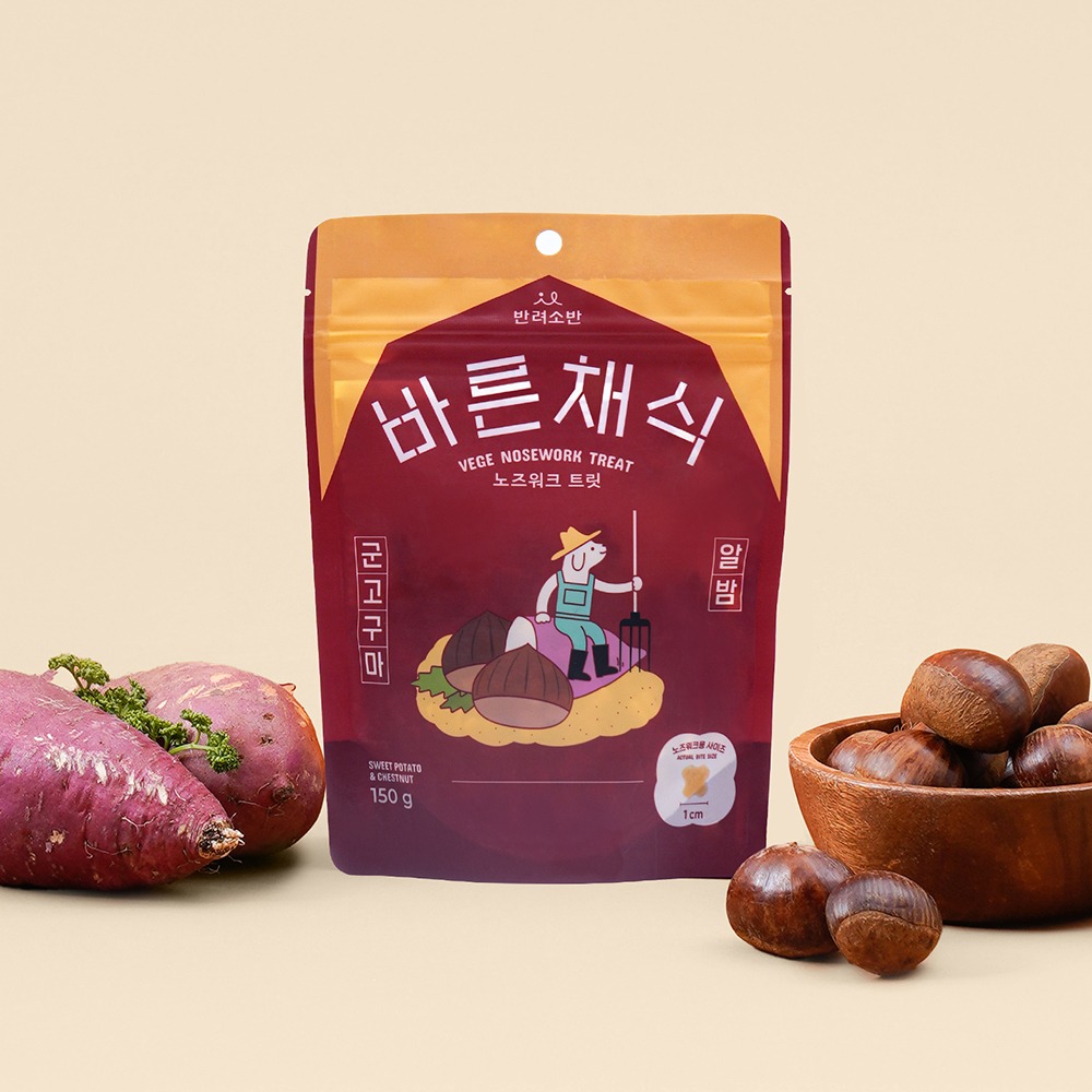 바른채식 군고구마&amp;알밤 (150g)