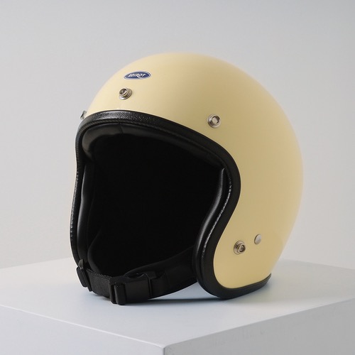 [에딜롯 GT 소두핏 오픈페이스 헬멧 빈티지 화이트] EDIROT - GT SMALL FIT OPEN FACE HELMET (IVORY)