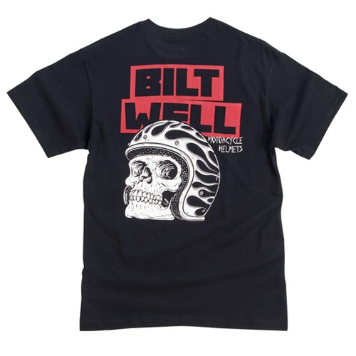 [빌트웰 반팔 티셔츠] Biltwell - SKULL POCKET T SHIRT