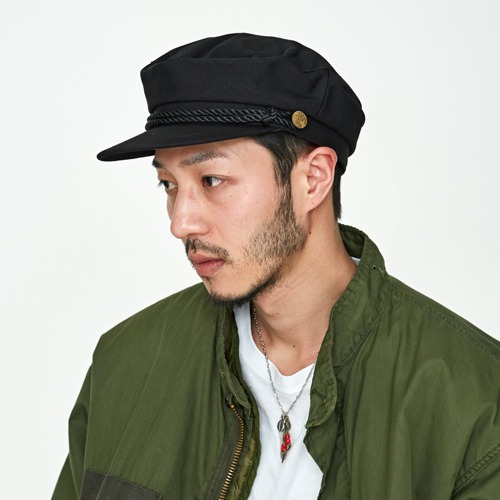 [밀리어네어햇 베레모] Millionairehats - US DECK COTTON MATROOS CAP (BLACK)