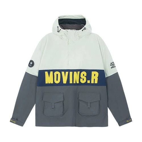 [모빈스알 아노락] MOVINS.R - AQUILA PLEASANT NATURE ANORAK - GRAY