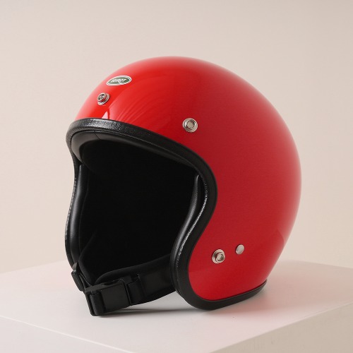 [에딜롯 GT 소두핏 오픈페이스 헬멧 레드] EDIROT - GT SMALL FIT OPEN FACE HELMET (RED)