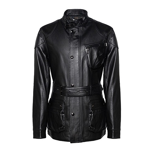 [에딜롯 X 에스코티지 콜라보 레더 자켓 블랙] EDIROT X ASCOTTAGE COLLAB LEATHER JACKET - BLACK