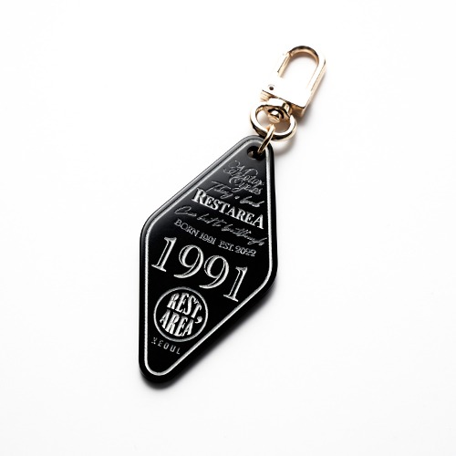 [레스트에어리어 레터링 키링] RESTAREA LETTERING KEYRING