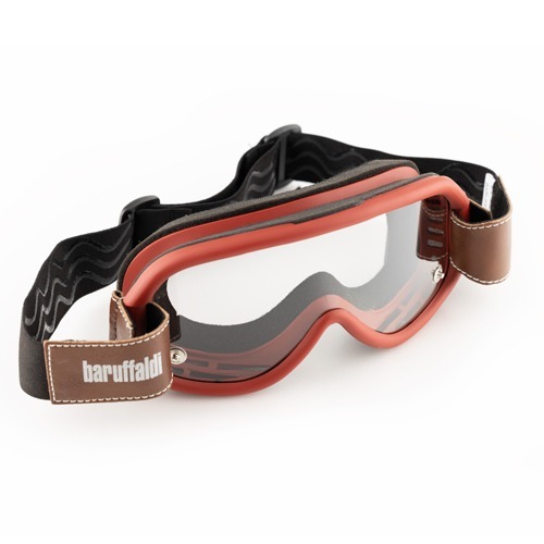 [바루팔디 빈티지 고글] BARUFFALDI SPEED4 CLASSIC GOGGLE RED (+3 LENSES)