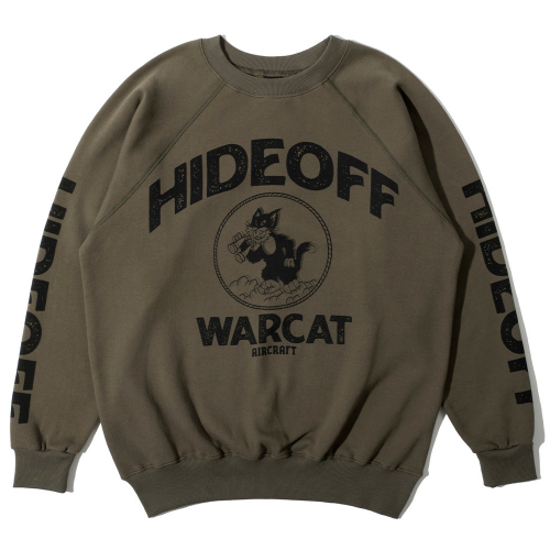 [하이드오프]  War Cat Sweat Shirt 워캣 스웻셔츠