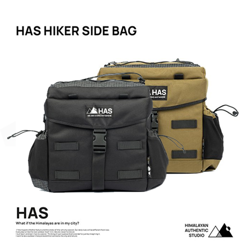 [하스 하이커 사이드백] HAS EQUIPMENT - HIKER SIDE BAG (2COLOR)