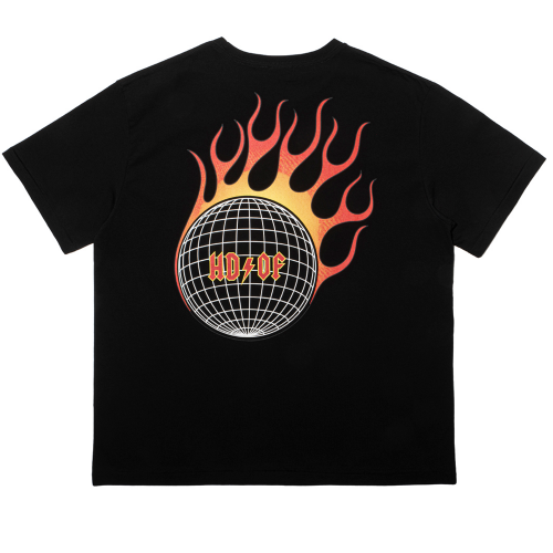 [하이드오프]    Flame Disco Ball 티셔츠 2colors