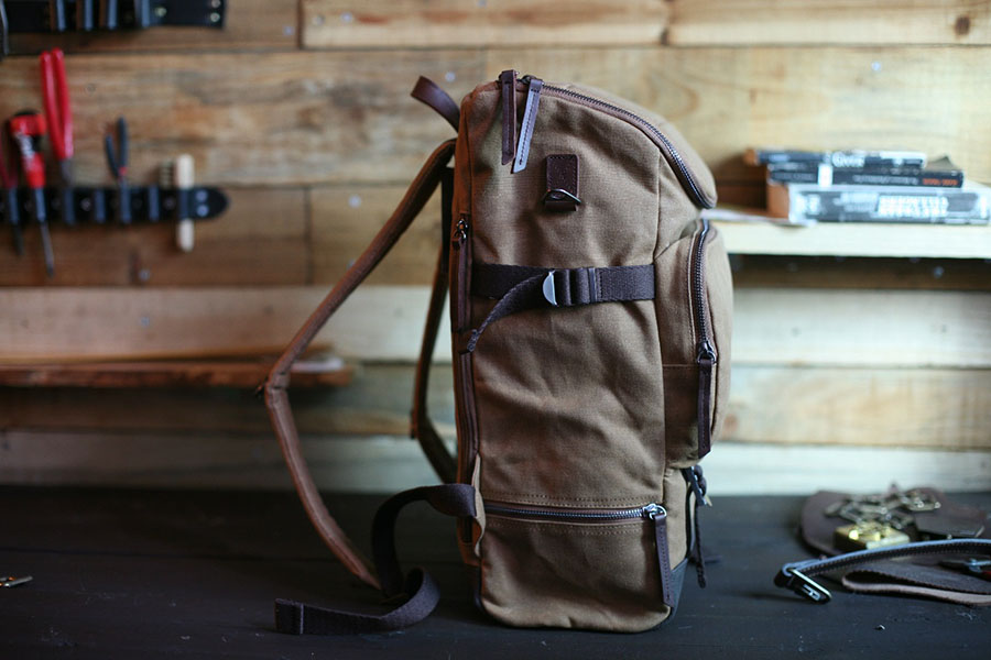 Authentic waxed canvas bags backpack messenger bag duffle bag motorcycle bag and bushcraft back