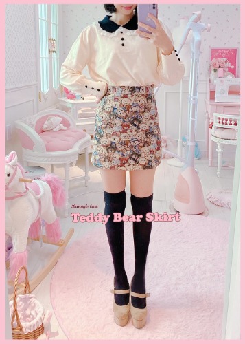 Teddy Bear Skirt (2size)