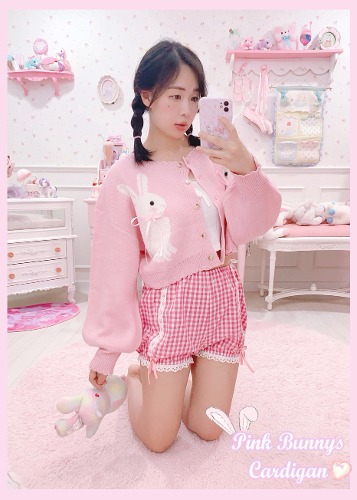 Pink Bunny&#039;s Cardigan